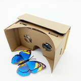 新款虚拟现实Google纸盒crbor谷歌手工版手机3D眼镜暴风魔镜包邮