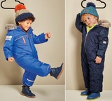 现货NEXT英国童装代购男宝宝蓝色技术冬装连体衫加厚棉服滑雪冬装