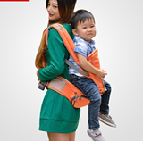 anbebe多功能婴儿背带腰凳韩国四季透气初生宝宝背袋儿童抱带正品