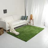 正品瑞饰地毯客厅 茶几沙发卧室家用绿色地毯草坪满铺短毛地毯 定