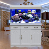 生态鱼缸屏风玻璃免换水0.6米0.8米1米1.2米欧式鞋柜创意水族箱