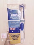 澳洲代购直邮oral-b电动牙刷两个刷头