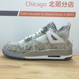 耐克 Nike Air Jordan4 Laser AJ4 镭射 女鞋 GS 705334-105