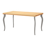 鉴赏宜家 IKEA 托利顿/拉勒 桌子(150x75 黑褐/松木)宜家专业代购