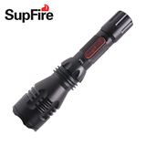 SupFire神火Y3 A强光手电筒远射充电夜钓骑行防水美国进口LED正品