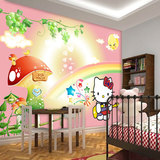 大型现代简约立体个性卡通儿童主题壁画客厅卧室书房背景墙纸壁纸
