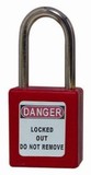 贝迪 BD-8521 ABS长梁安全挂锁 绝缘塑料锁 短梁锁 不通开挂锁