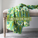 MOHO外贸尾单法兰绒夏季空调毛毯休闲毯沙发盖毯空调被原单欧美