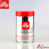 特价 原装意大利进口ILLY咖啡豆口感佳香醇深度烘焙 250克红罐