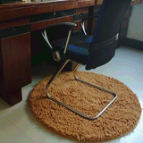 冬季雪尼尔地毯圆形电脑椅垫客厅茶几毯 定做榻榻米地毯圆形垫子