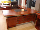 高档1.6/1.8米大班台 老板桌办公桌油漆时尚简约现代侧桌办公家具