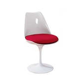 特价旋转创意时尚简约奢华玻璃钢单人欧式宜家郁金香坐垫休闲餐椅
