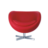 特价红色欧式创意设计师现代时尚简约旋转升降单人休闲椅沙发椅子