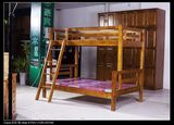 实木床 香樟木子母床 儿童床双层床高低床 上下铺简易香樟木床