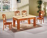 天然大理石方桌；实木橡木方桌；欧式餐桌；