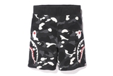 日本代购 BAPE CITY CAMO SHARK SWEAT 夜光迷彩鲨鱼男款休闲短裤