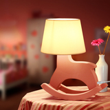 创意可爱时尚床头温馨小夜灯 婴儿家用卧室房间木马暖色柔和台灯