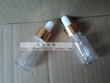 透明5ML精油瓶+滴管/DIY精油玻璃瓶/创意分装瓶/化妆包/便宜9