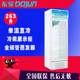 穗凌东骏 LG-263L冷柜立式单温冰柜展示柜冷藏保鲜柜饮料柜水果小