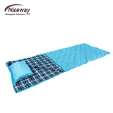 耐维Niceway系列折叠床搭配午休睡袋加厚信封式款户外睡袋棉垫
