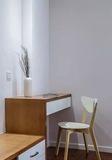 宜家实木靠背椅 家用办公书桌简约坐椅 北欧咖啡厅餐厅休闲椅特价