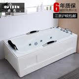 唐标浴缸亚克力恒温浴缸冲浪按摩浴缸独立欧式家用浴盆1.2-1.7米