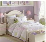 儿童家具全实木家具定做 定制美式 实木床1.35米 单人床 儿童床