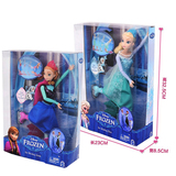新款芭比娃娃 女孩过家家玩具冰雪奇缘公主女王冰上艾莎CBC62