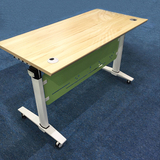 新款折叠培训桌 培训台 可拼接会议长条桌 移动折叠桌 学校阅览桌