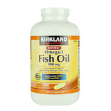 美国直邮Kirkland FISH OIL 浓缩深海鱼油 1000mg 400粒