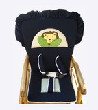 儿童餐椅垫 宝宝椅子垫 婴儿餐椅垫 加厚/配有安全带/全棉