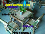 纯手工竹桌子竹椅简约环保竹桌椅组合特色传统耐用竹桌子椅子组合