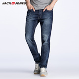 JackJones杰克琼斯莱卡男修身直筒微弹牛仔裤C|215132003