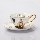 欧式咖啡杯碟套装陶瓷英式咖啡杯具骨瓷咖啡杯创意欧式茶杯子包邮
