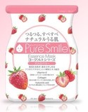【日妆】日本pure smile 乳酪草莓酸奶保湿滋润紧肌面膜1枚018445