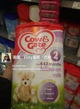 英国Lucy直邮代购Cow&Gate牛栏2段6-12月婴幼儿原装直奶粉900g