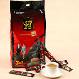 正品越南进口冲调中原G7原味特浓1600g三合一速溶咖啡粉100条包邮