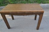 厂家专业定做桌子原木家具原生态家具书桌餐桌椅老榆木餐桌老门板