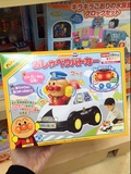 日本代购PNOCCHIO面包超人发声警车儿童宝宝汽车玩具
