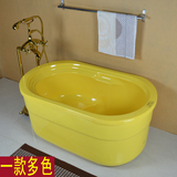 包邮亚克力浴缸 成人婴儿童保温小浴缸独立式浴盆1米1.1米1.2 米