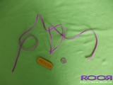 ※ RooR ※进口超软 食品级 纯硅胶 电线 电源线 硅胶电烙铁线1米