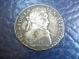 特价！！玻利维亚1830年4索尔银币  美品 老包浆