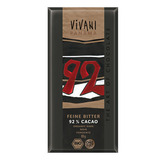 德国代购 Vivani 薇梵妮 92%可可优质黑巧克力 有机黑巧克力80克