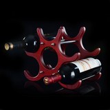 【天天特价】欧式时尚创意木质酒架 实木红酒架酒具葡萄酒架