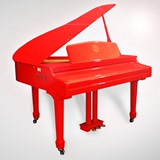 欧莱克电钢琴88键重锤烤漆面三角钢琴宴会演出酒店展示专用电钢琴