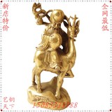 特价开光纯铜寿星摆件骑鹿寿星公神像老寿星贺寿礼品工艺品铜佛像