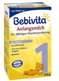 德国原装直邮 贝维他Bebivita 1段婴儿奶粉 0-6个月600g12盒包邮