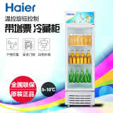 Haier/海尔 SC-242立式冷藏柜超市饮料柜展示柜单门冰柜冷柜促销