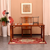 中式古典仿古实木画案榆木明式简约书画桌书法桌书桌办公桌电脑桌