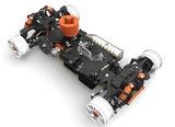 遥控竞技赛车数模/ 甲醇燃油发动机/ 汽模数模/汽车设计3D图纸